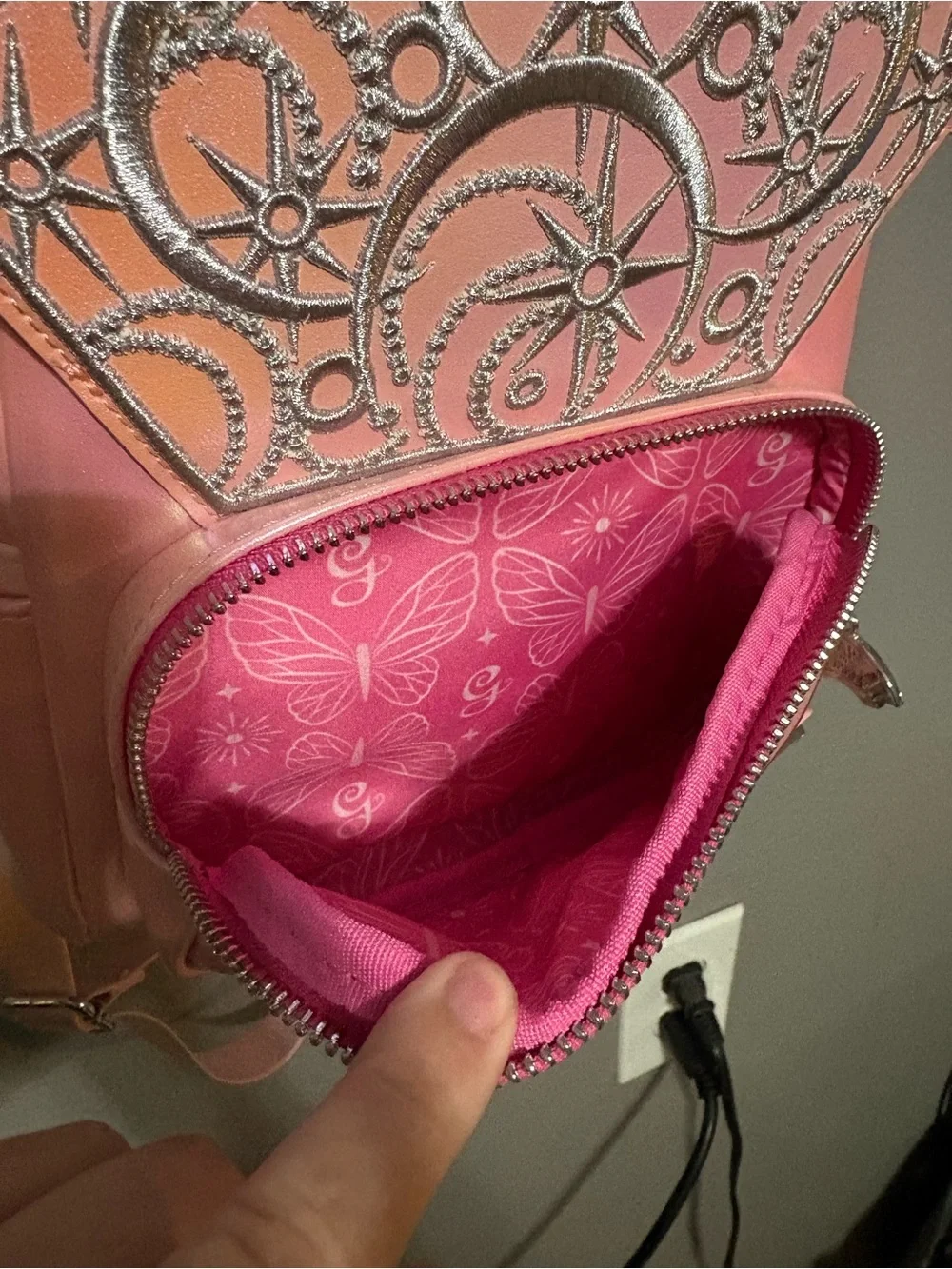 Wicked Wonderland m Backpack with Decorative Tiara